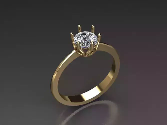 Solitaire ring