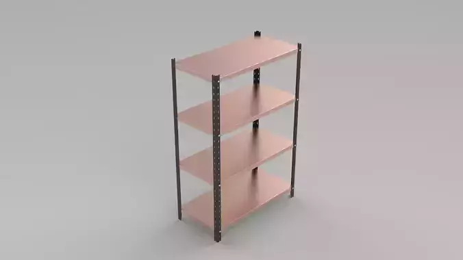INDUSTRIAL STEEL SHELF