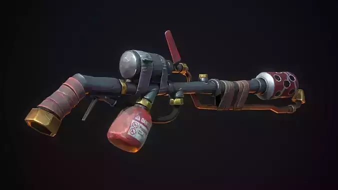Stylized Flamethrower