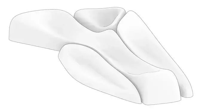 Bench Sculpture Model