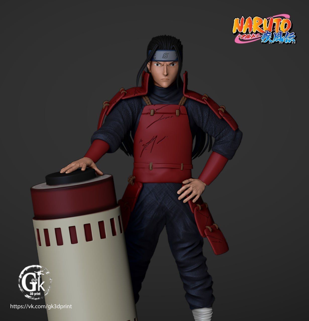 1 Hokage Hashirama Senju  3D print model_3