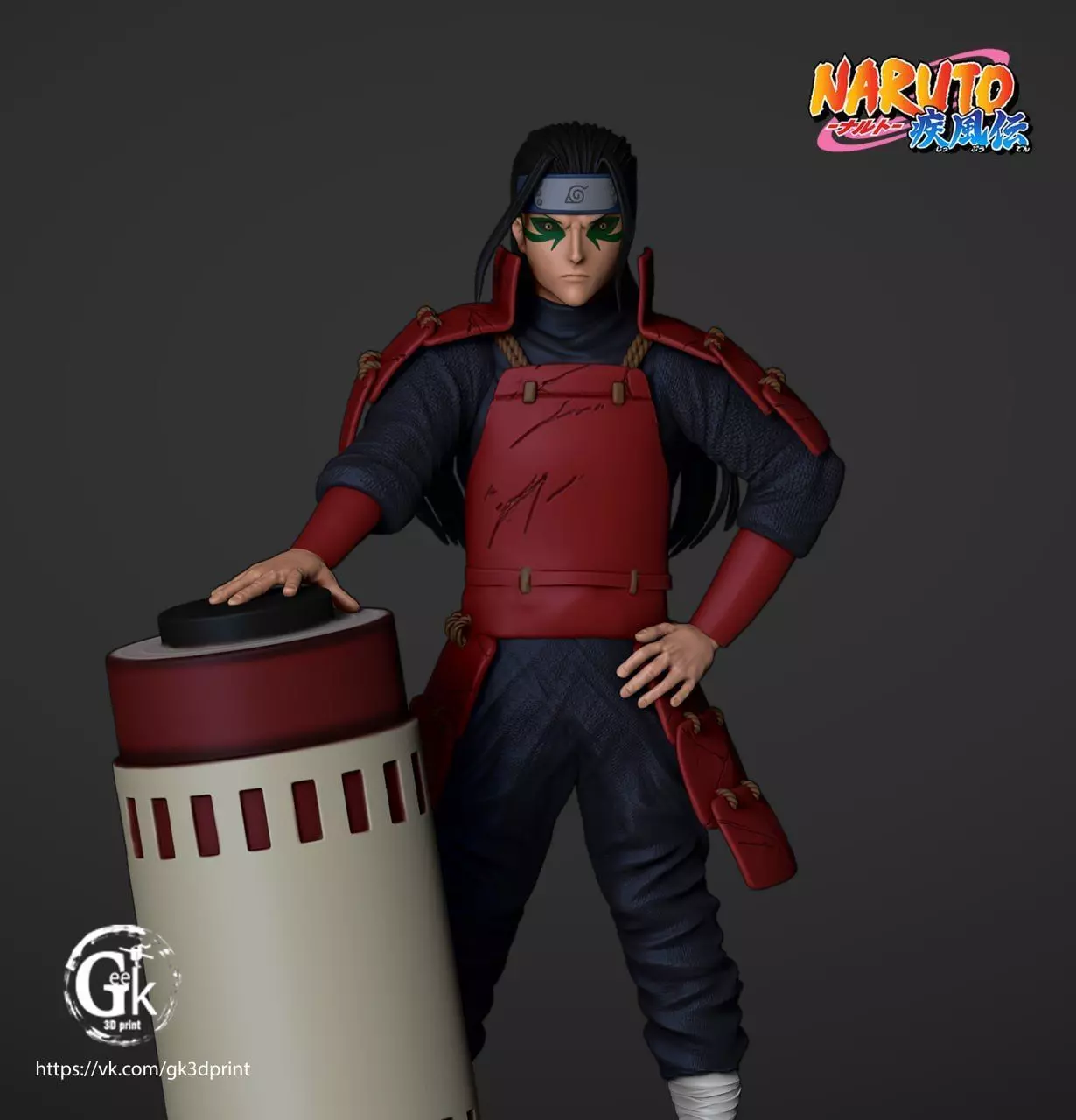 1 Hokage Hashirama Senju  3D print model_0