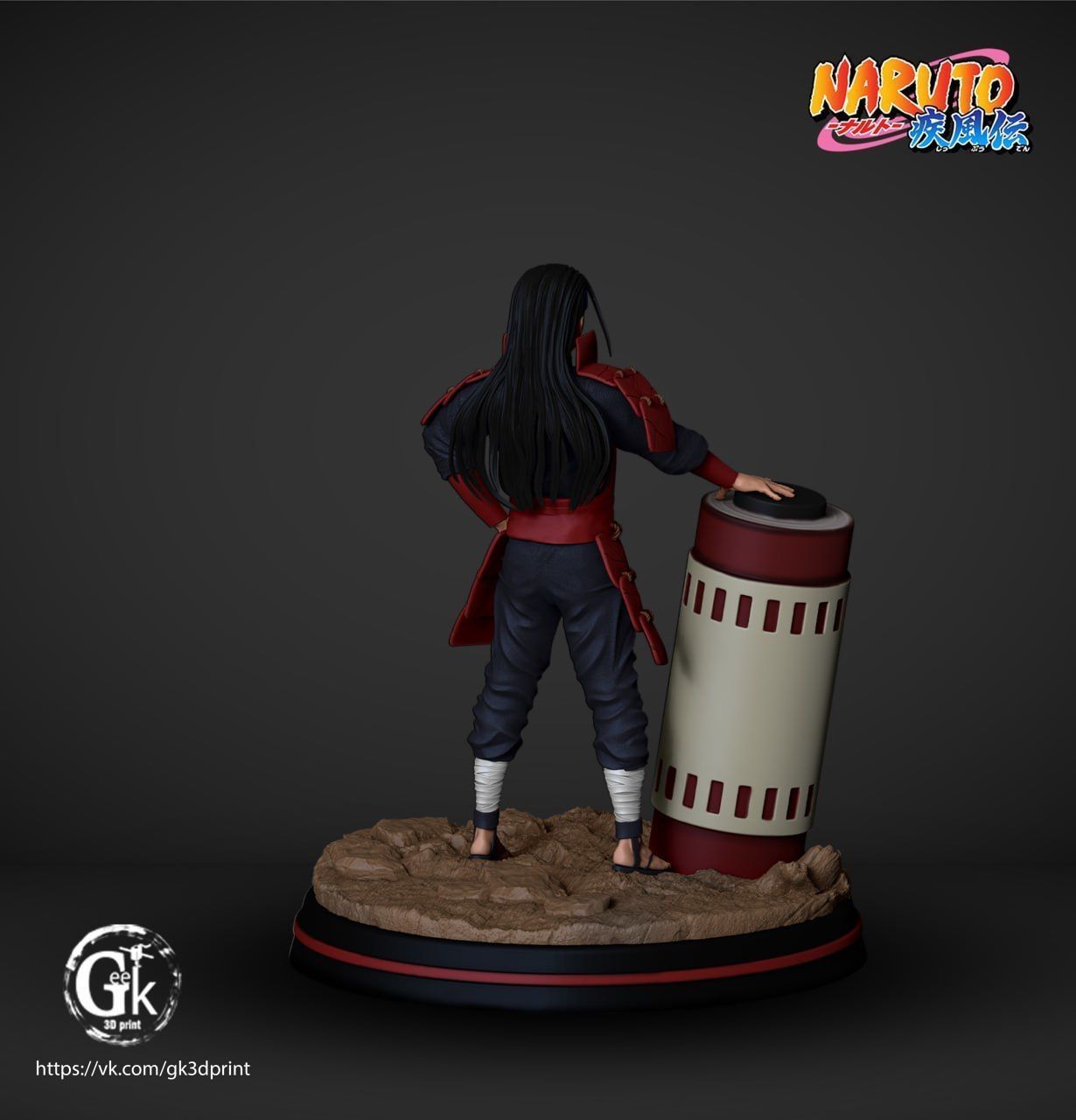 1 Hokage Hashirama Senju  3D print model_6