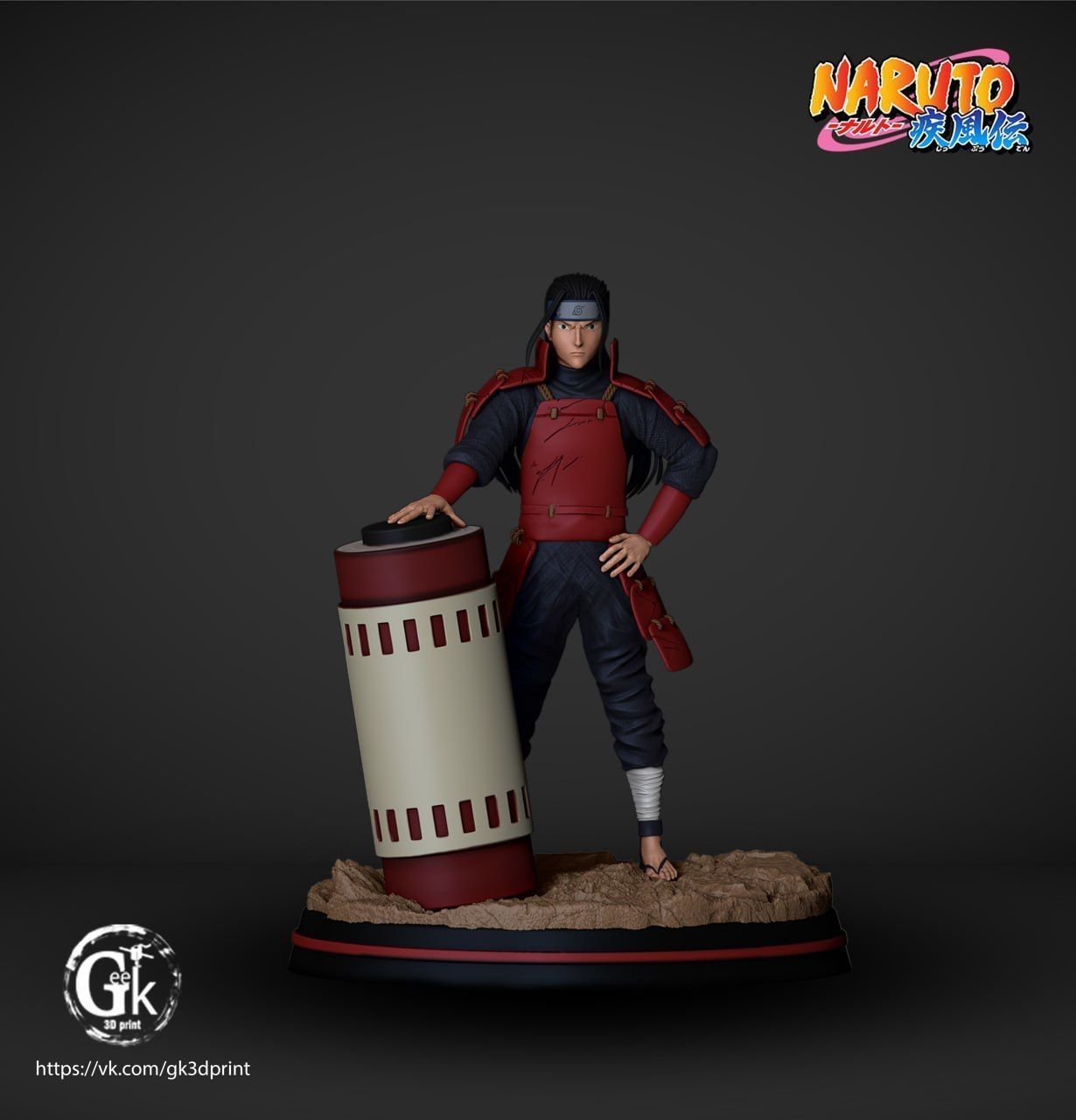 1 Hokage Hashirama Senju  3D print model_2