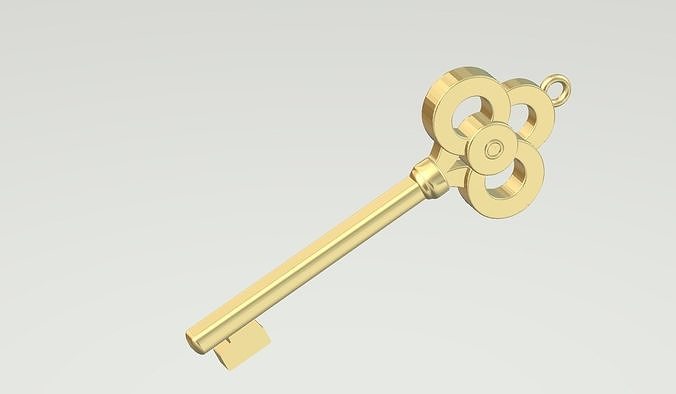 Key Pendant 3D print model