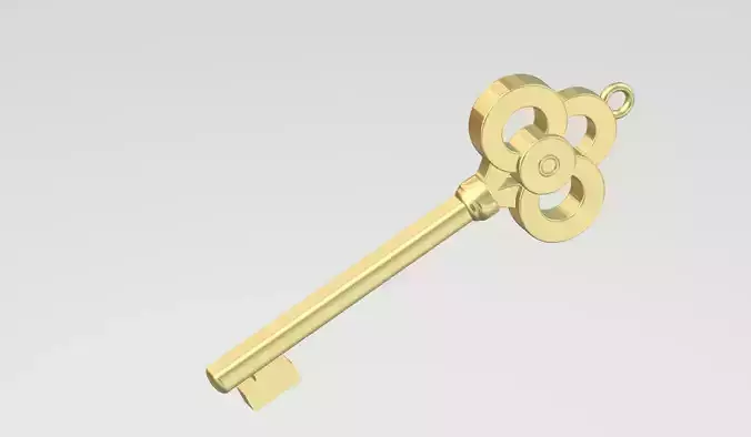 Key Pendant 3D print model