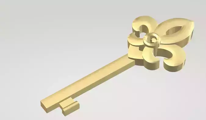 Pendant - Fensekey 3D print model