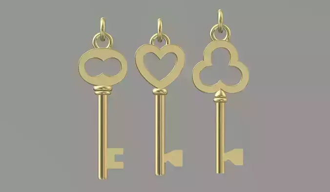 Pendant - lvkey 3D print model