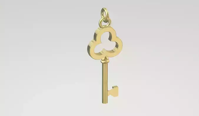 LV key Pendant 3D print model