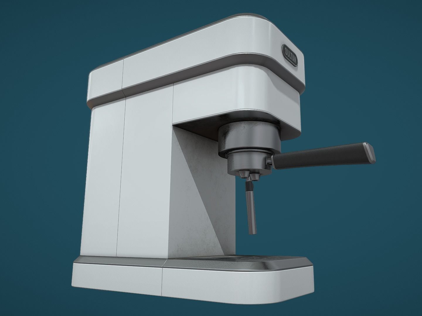 Coffee Machine - Sultan free VR / AR / low-poly 3D model rigged | CGTrader