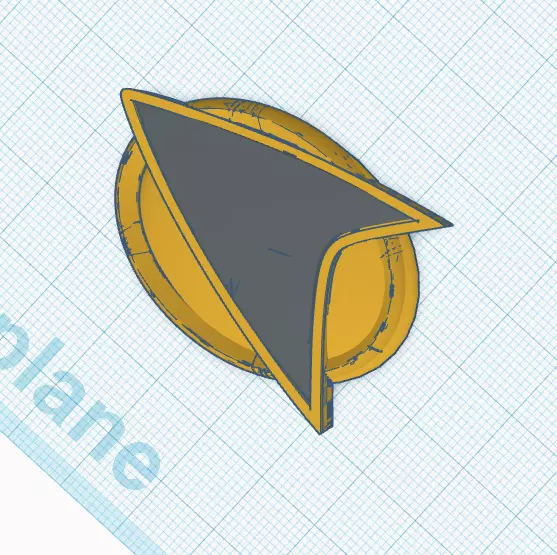 Star Trek Combadge John Eaves TNG Concept 3D print model_0