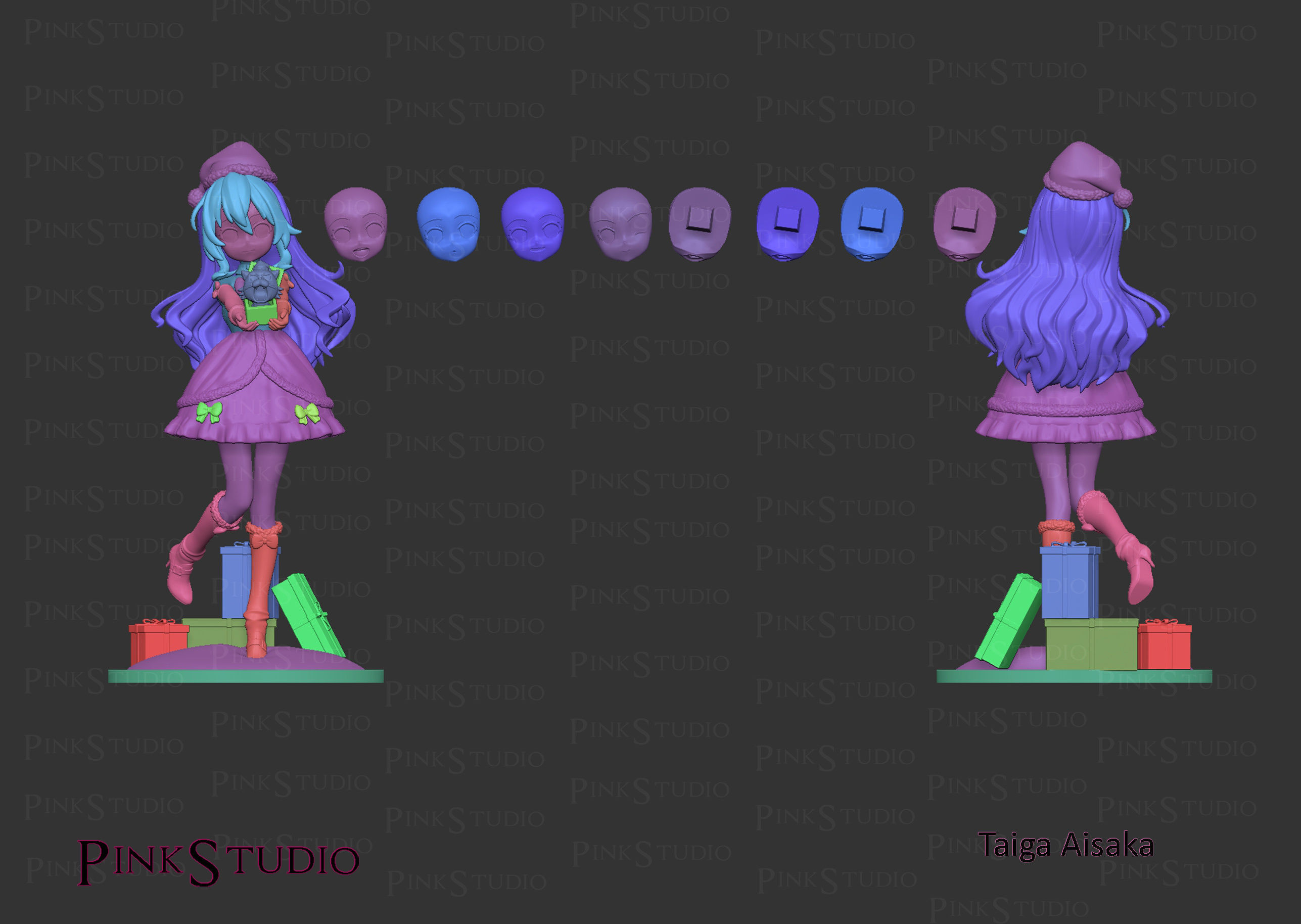 Toradora - Taiga Aisaka Free 3D print model_19