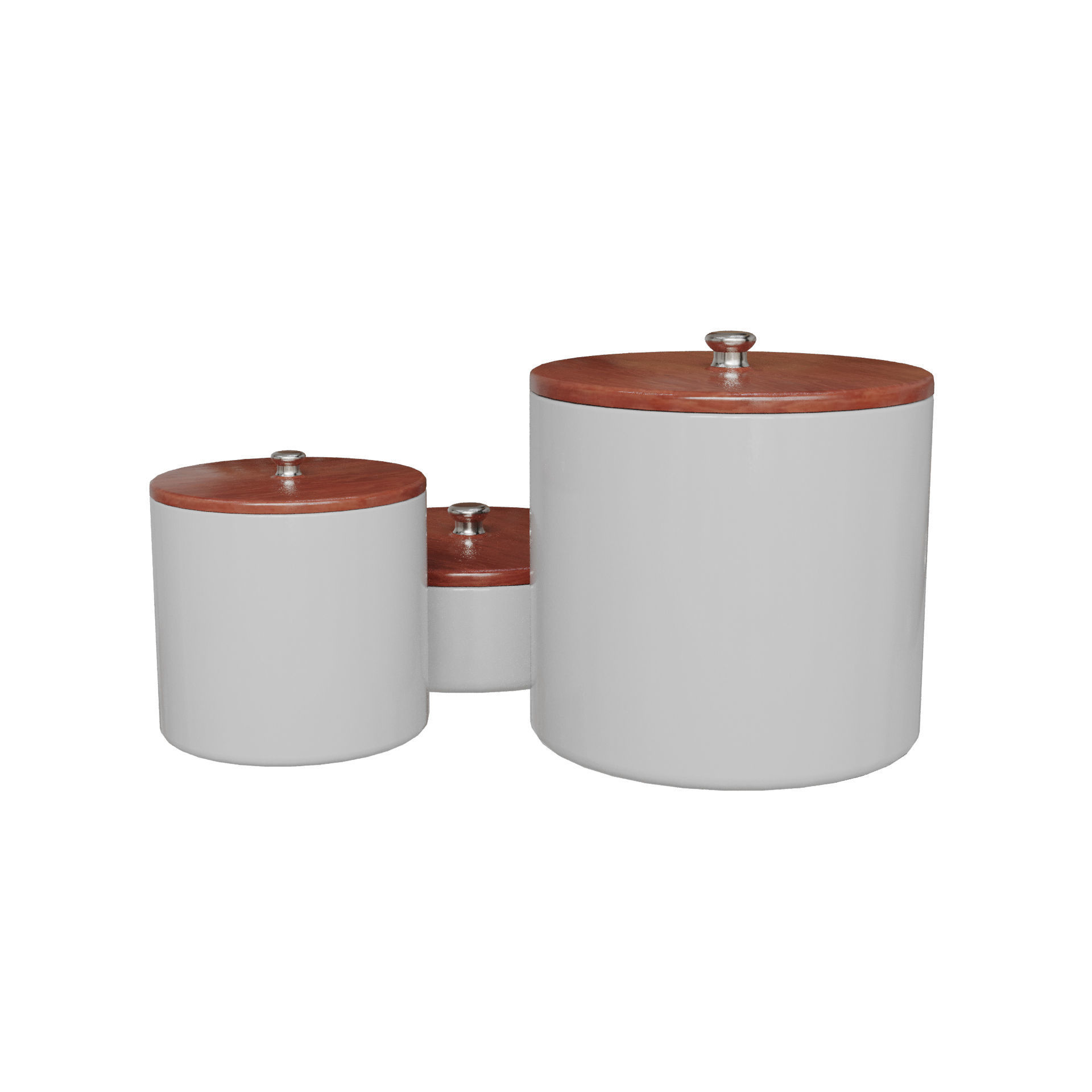 Set of Containers 3D model_5