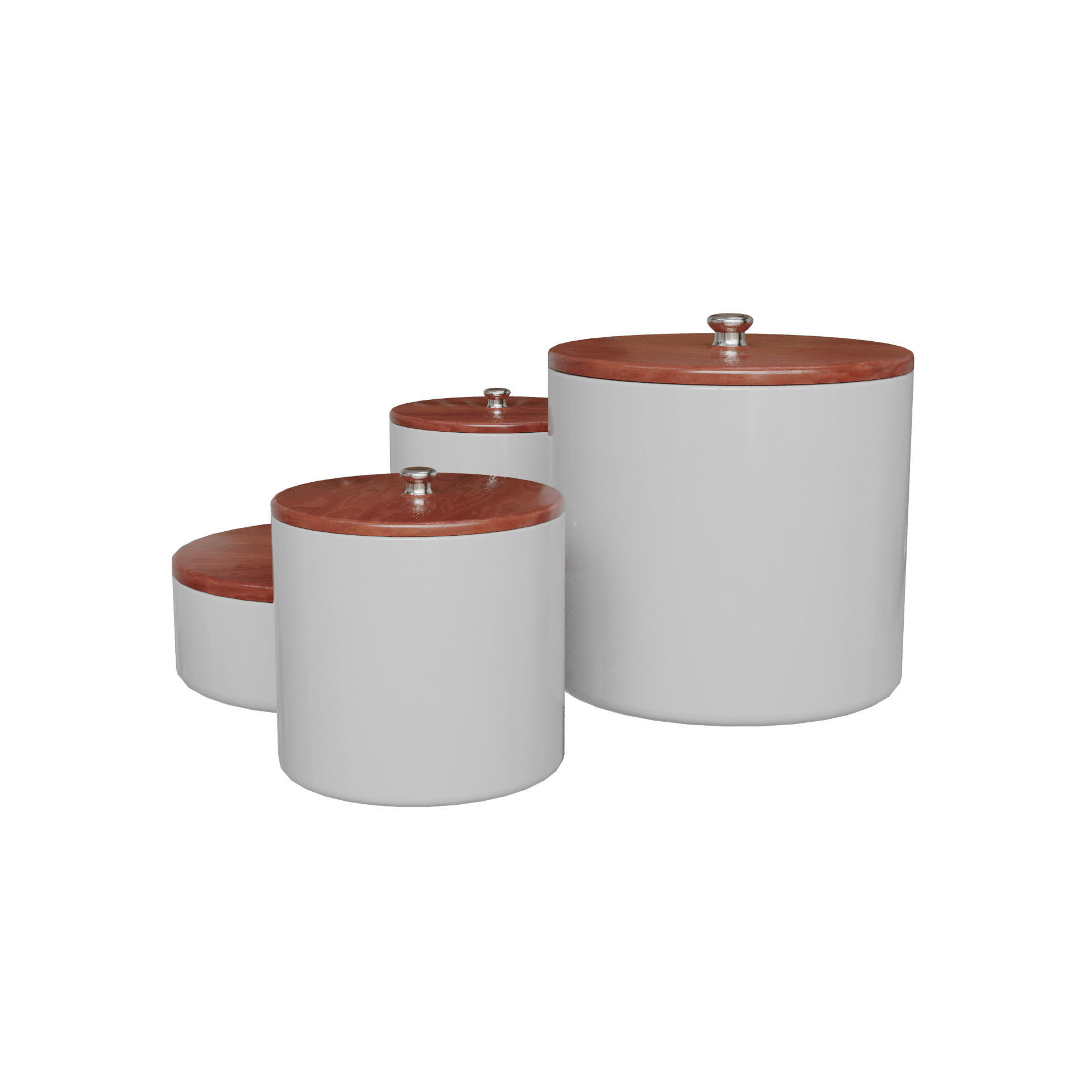 Set of Containers 3D model_6