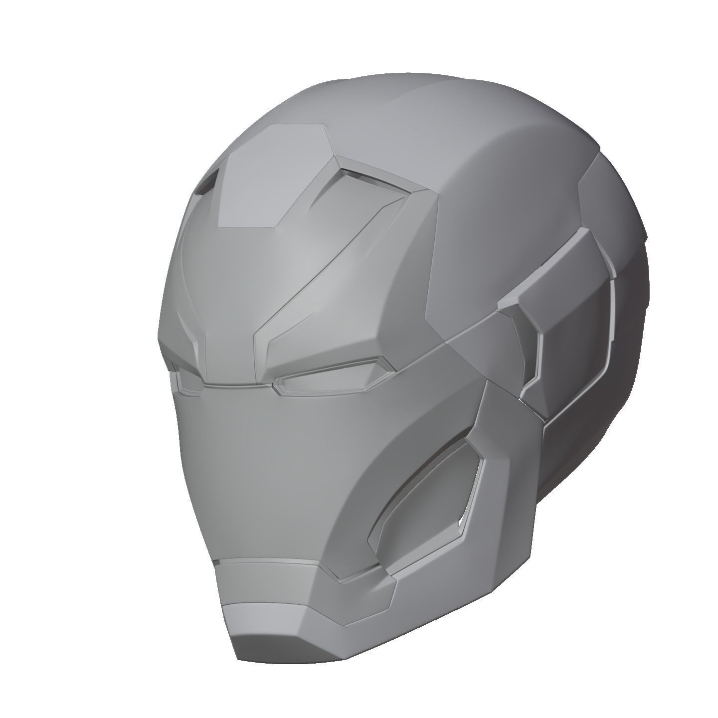 Iron man mk46 42 mashup with motorization and inner details 3D print model_28