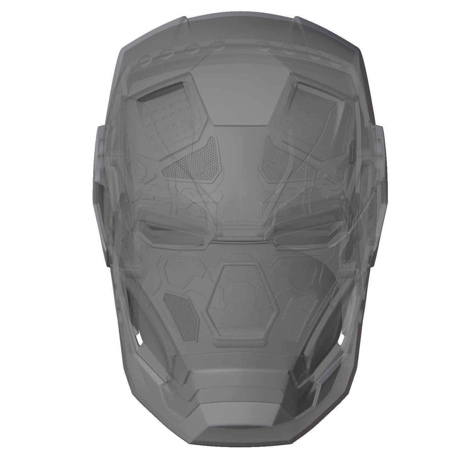 Iron man mk46 42 mashup with motorization and inner details 3D print model_42