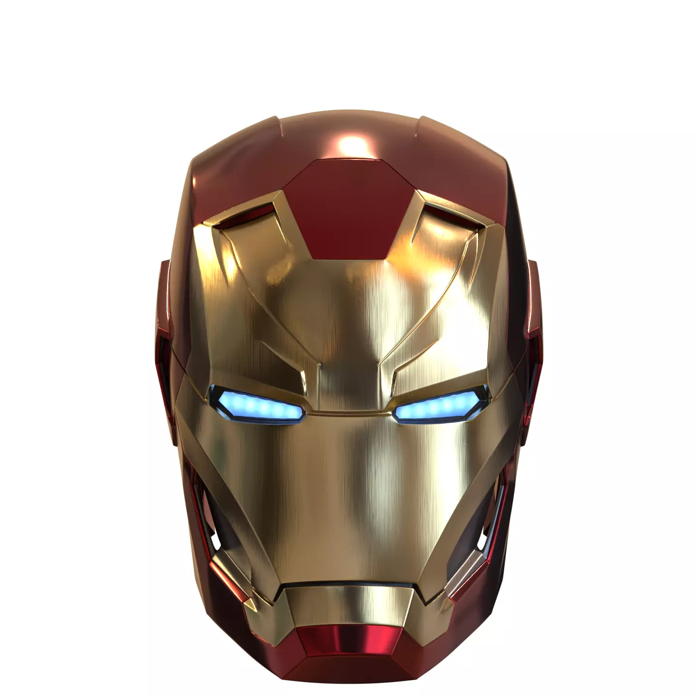 Iron man mk46 42 mashup with motorization and inner details 3D print model_0