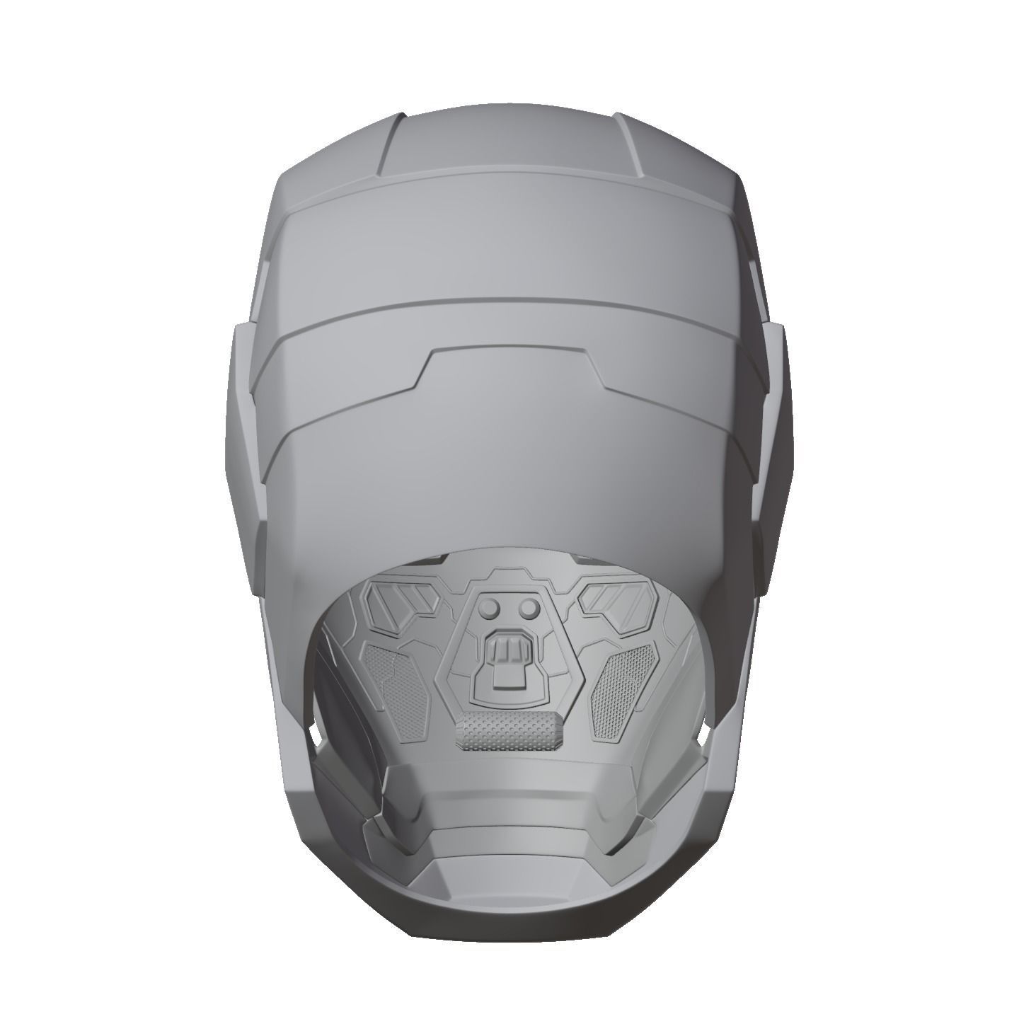 Iron man mk46 42 mashup with motorization and inner details 3D print model_17