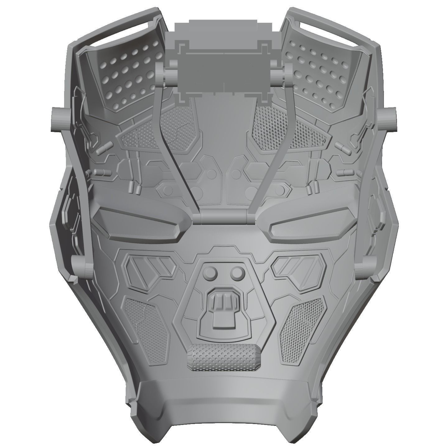 Iron man mk46 42 mashup with motorization and inner details 3D print model_40