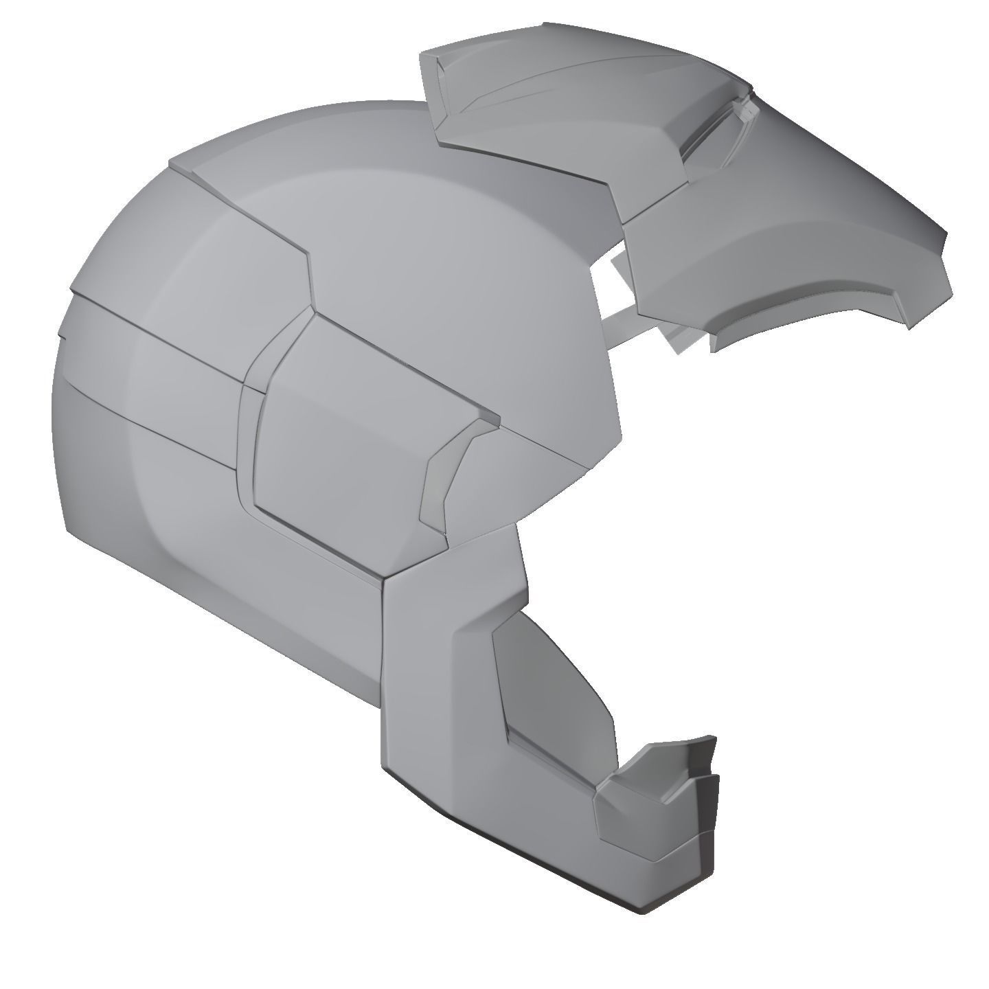 Iron man mk46 42 mashup with motorization and inner details 3D print model_18