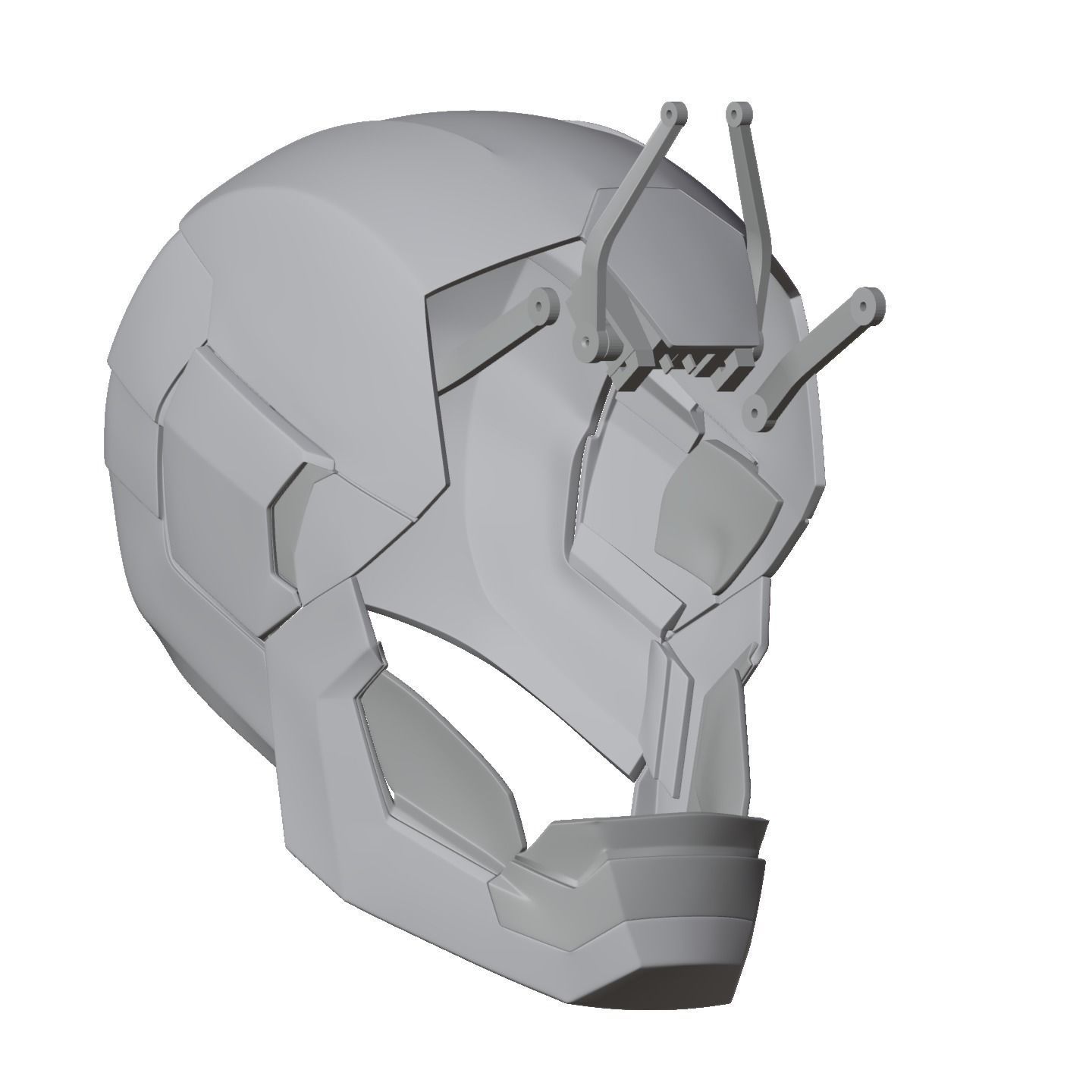 Iron man mk46 42 mashup with motorization and inner details 3D print model_32