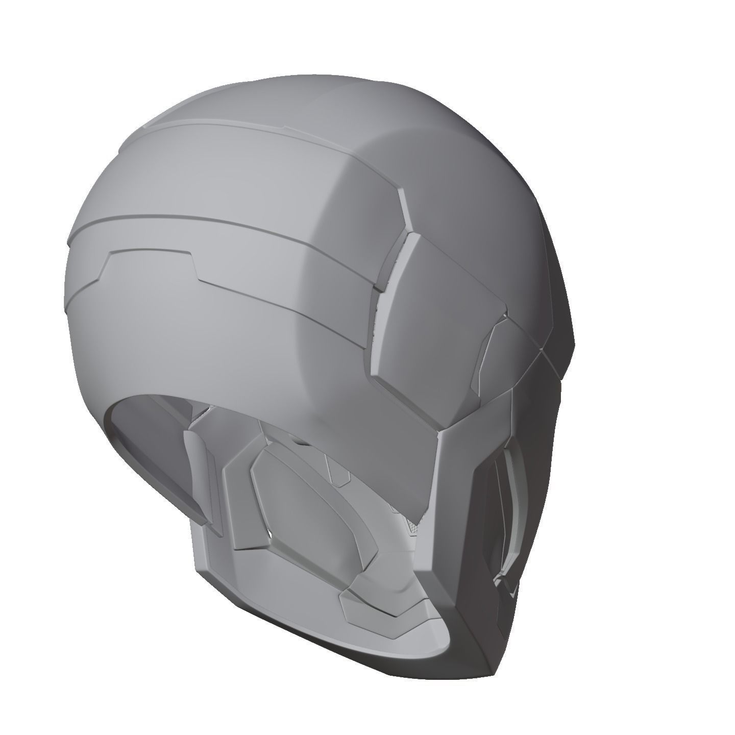 Iron man mk46 42 mashup with motorization and inner details 3D print model_20