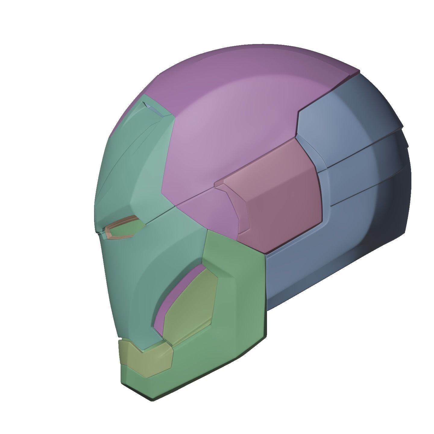 Iron man mk46 42 mashup with motorization and inner details 3D print model_25