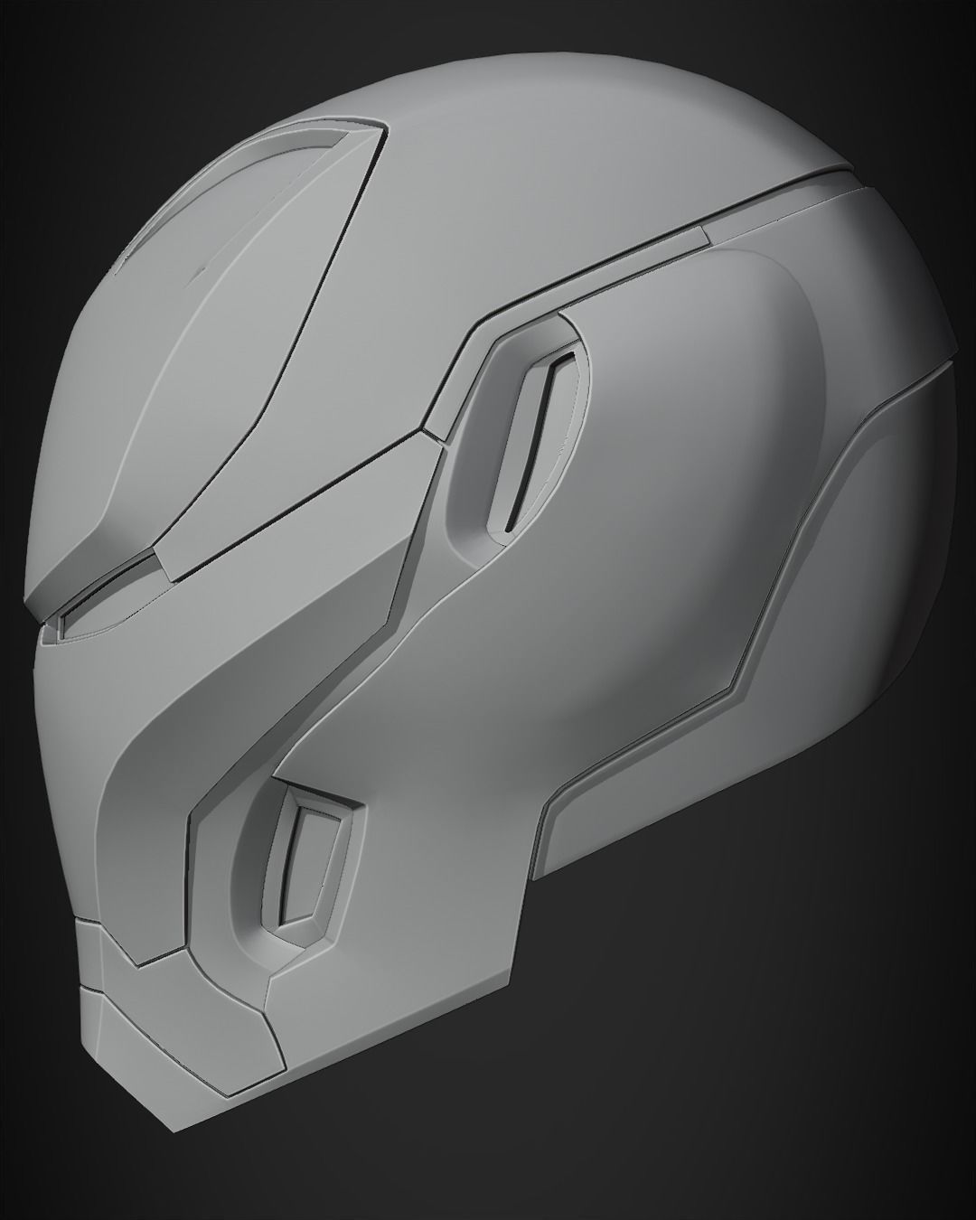 Iron Man Mark 50 Helmet for Cosplay 3D print model_17
