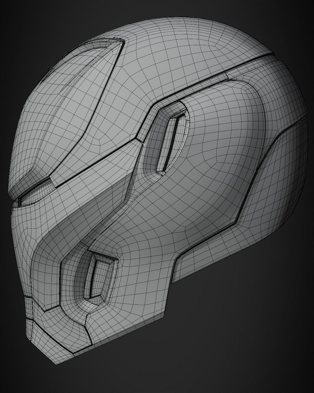 Iron Man Mark 50 Helmet for Cosplay 3D print model_16