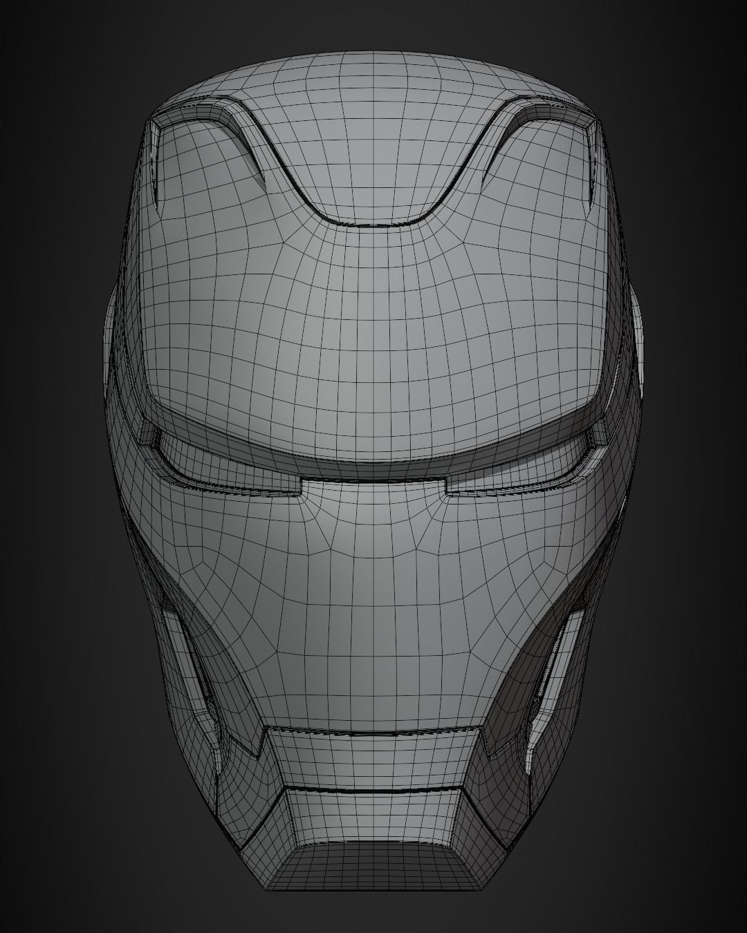 Iron Man Mark 50 Helmet for Cosplay 3D print model_21