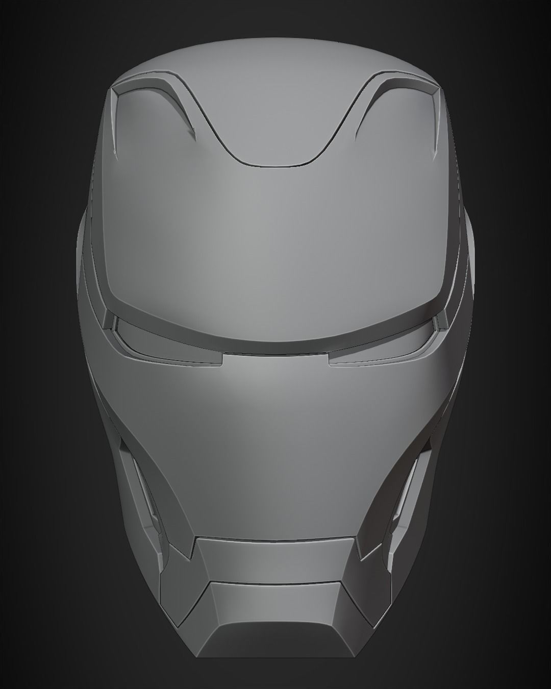 Iron Man Mark 50 Helmet for Cosplay 3D print model_20