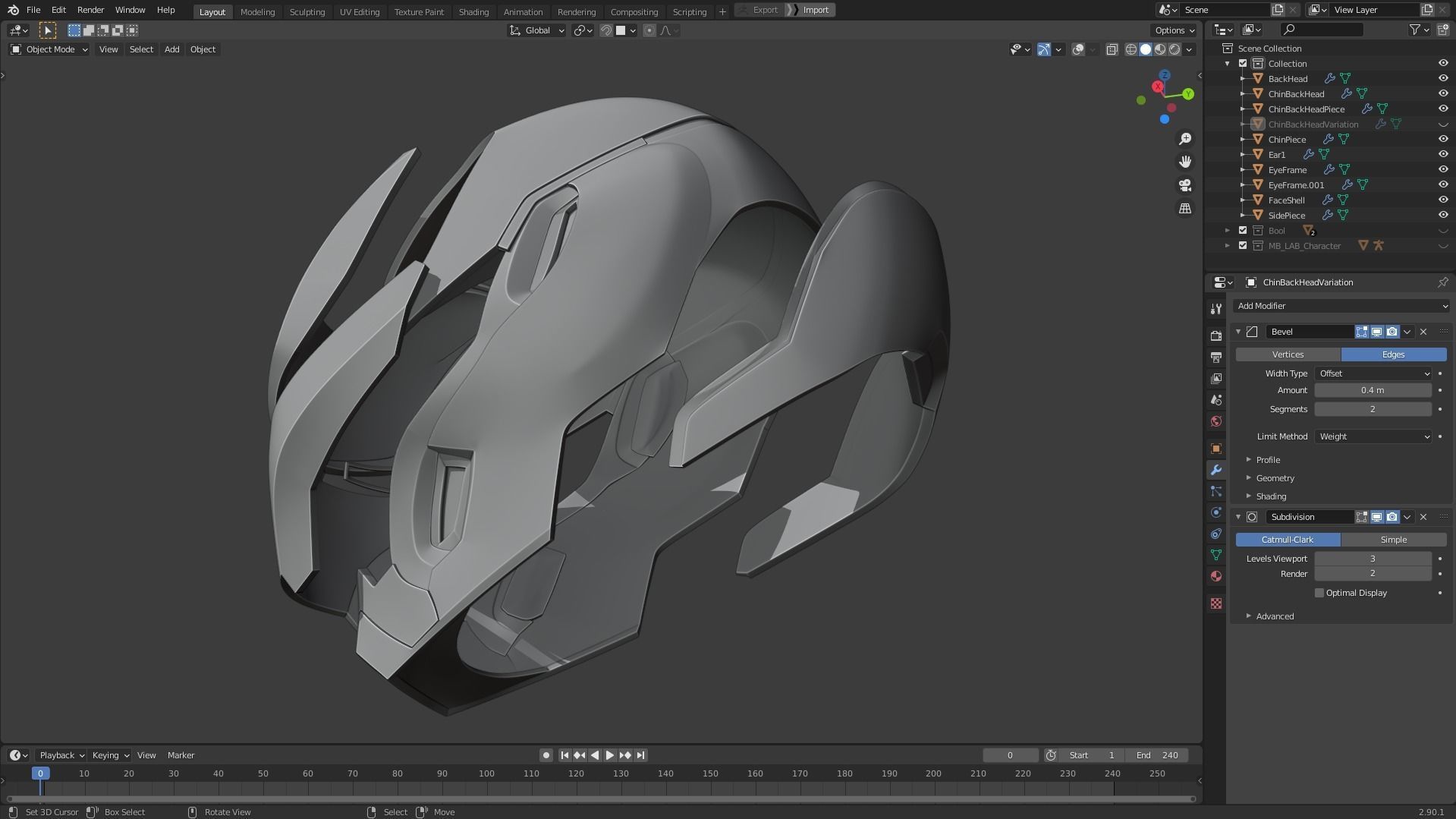 Iron Man Mark 50 Helmet for Cosplay 3D print model_13