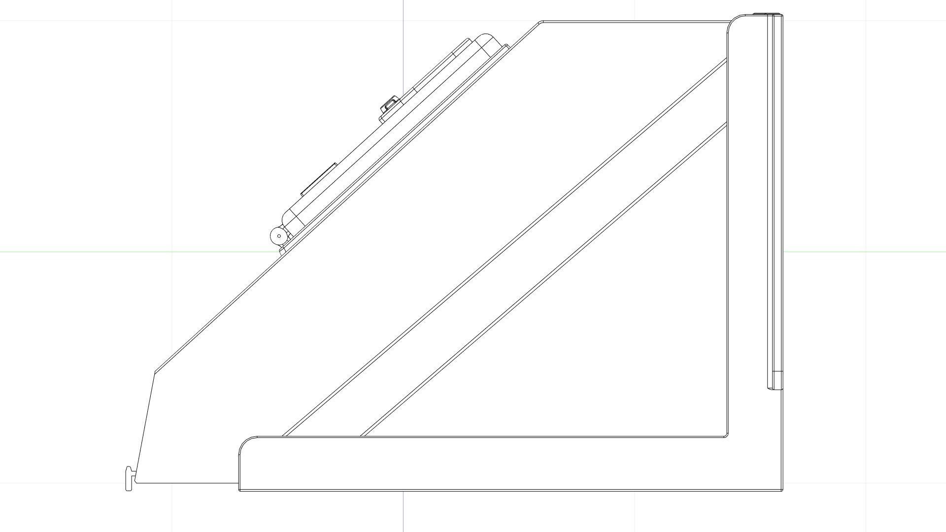 Truck step toolbox 3D model_14