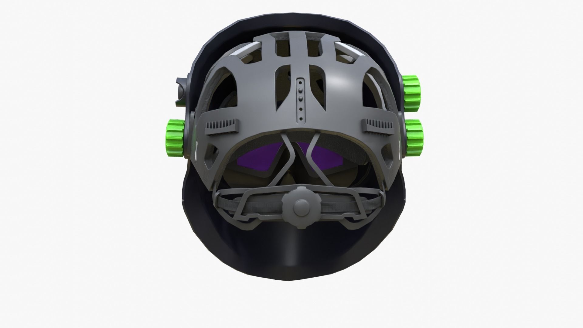 Welding Helmet Low-poly 3D model_5