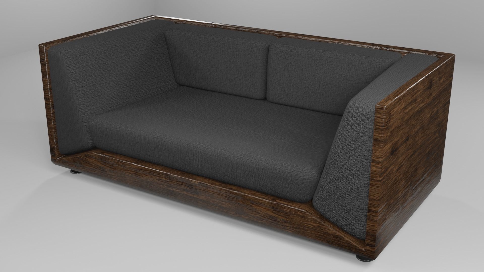 Modern Sofa 3D model_2