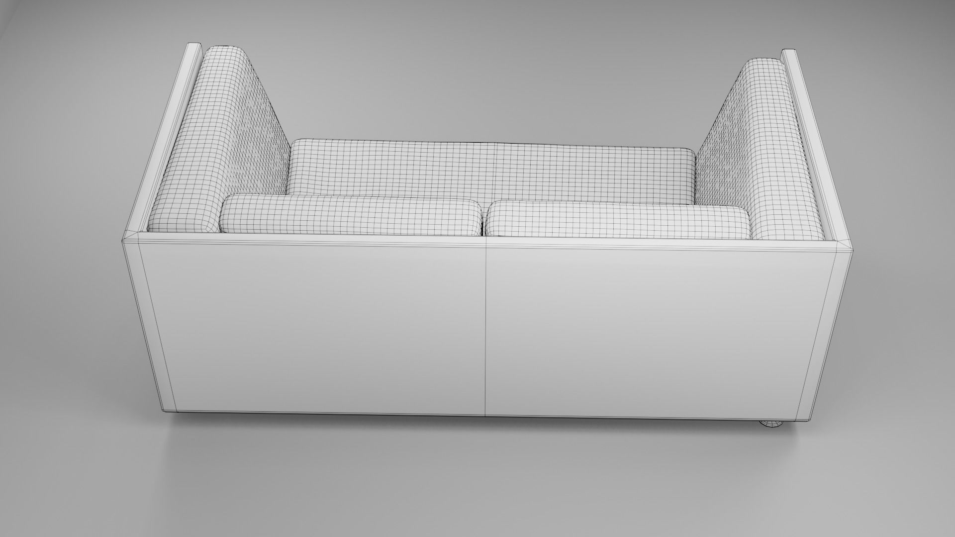 Modern Sofa 3D model_8