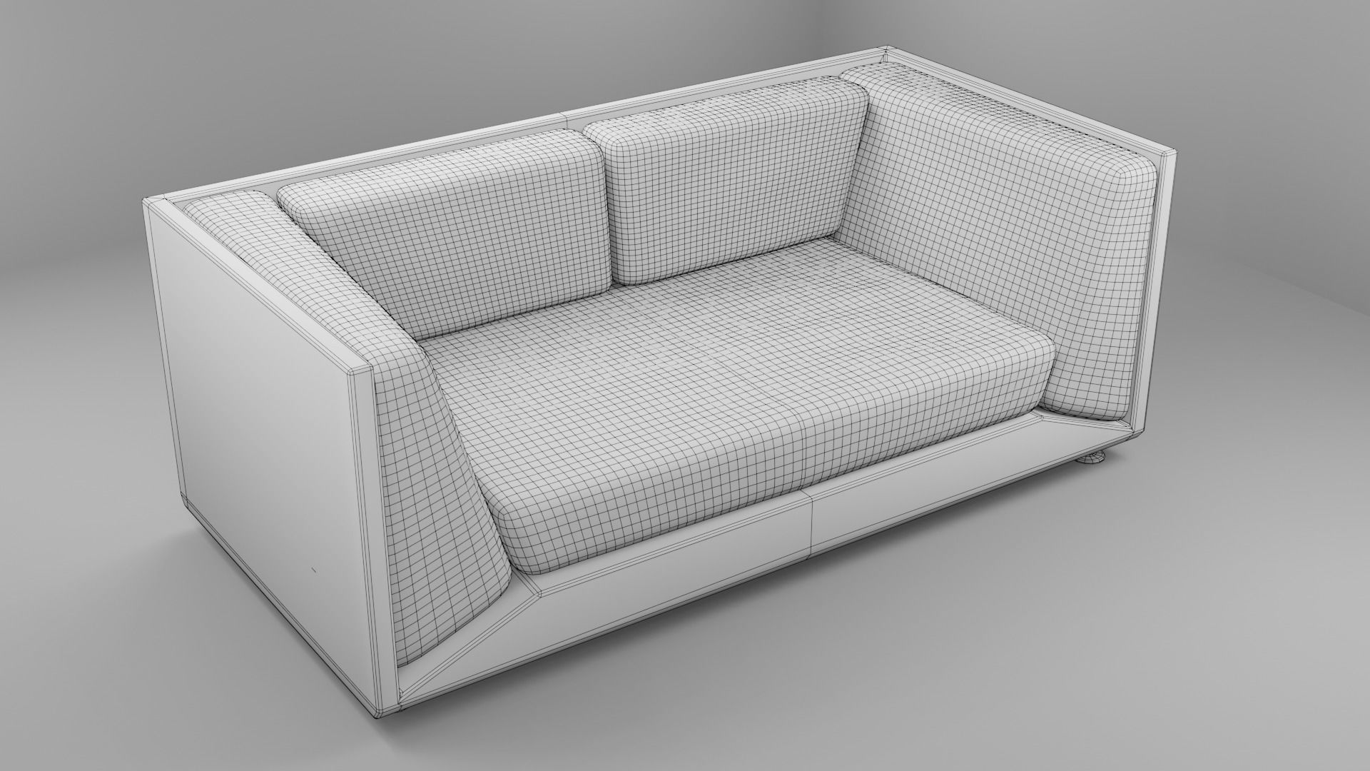 Modern Sofa 3D model_9