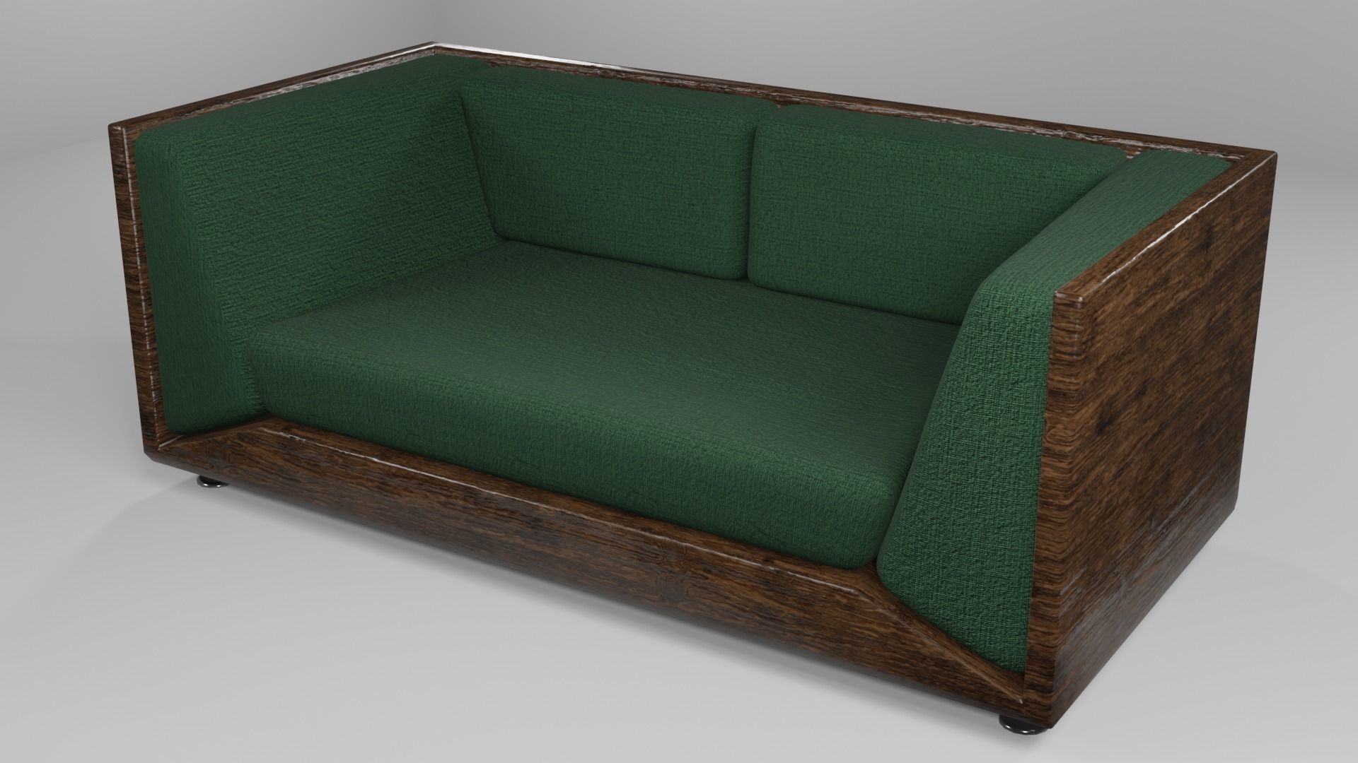 Modern Sofa 3D model_1
