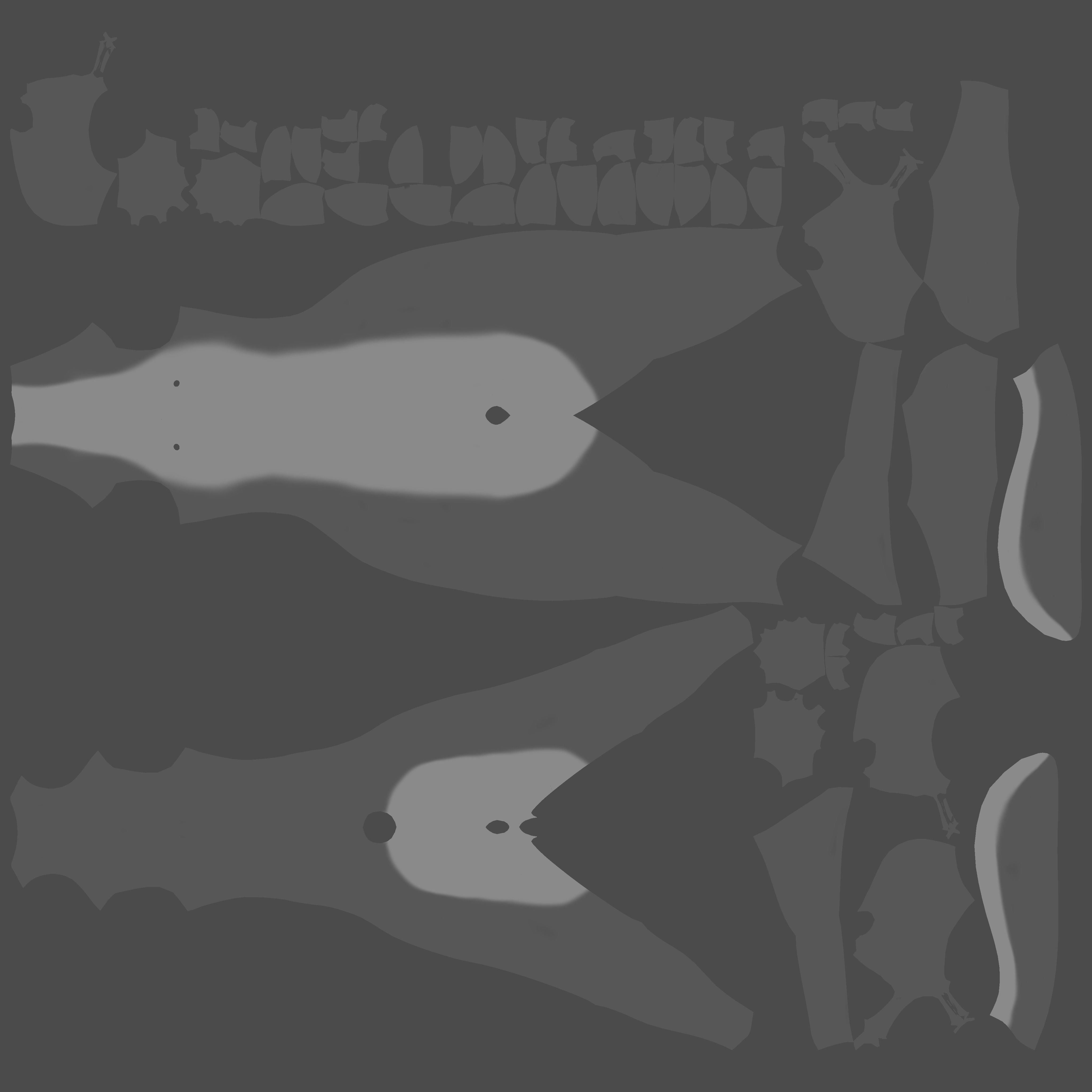 Claire Anthro Wolf 3D model_110