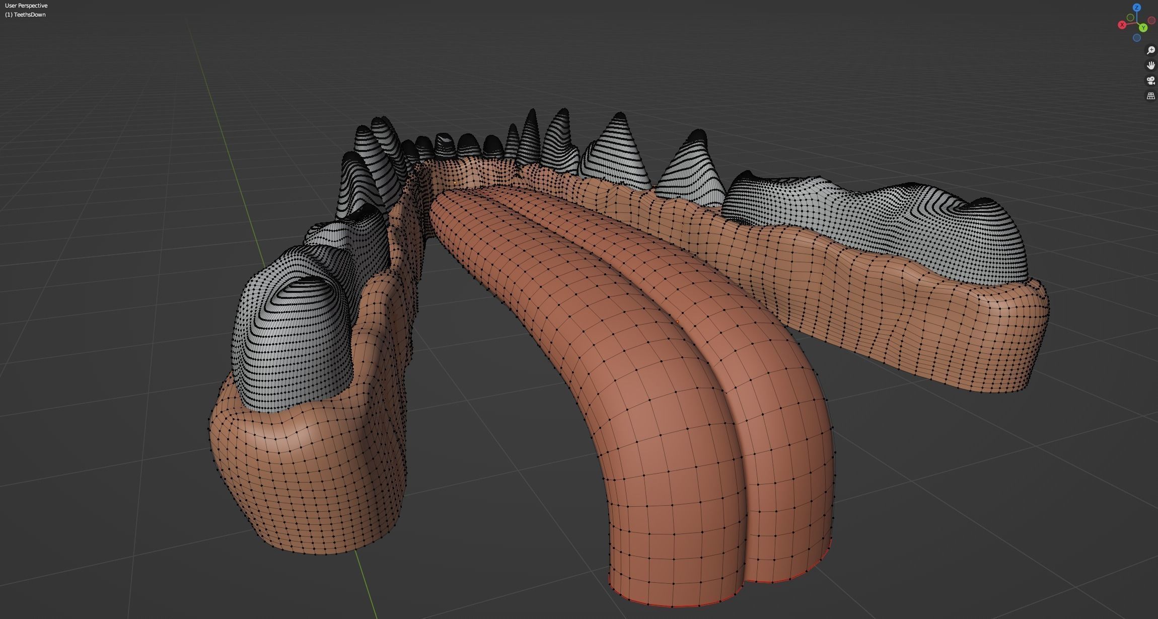 Claire Anthro Wolf 3D model_94