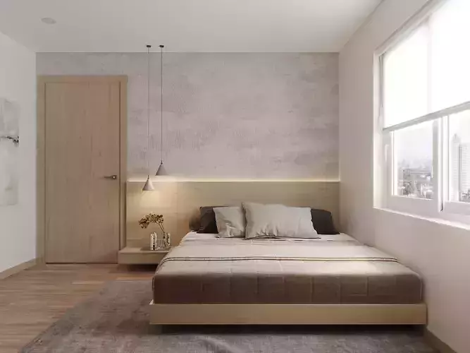 Wabi Sabi Bedroom 1