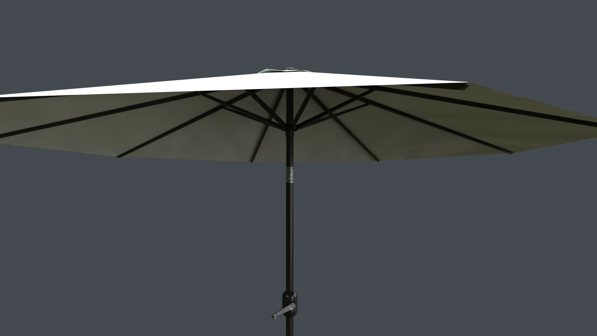 PBR Traditional Parasol Low-poly 3D model_13