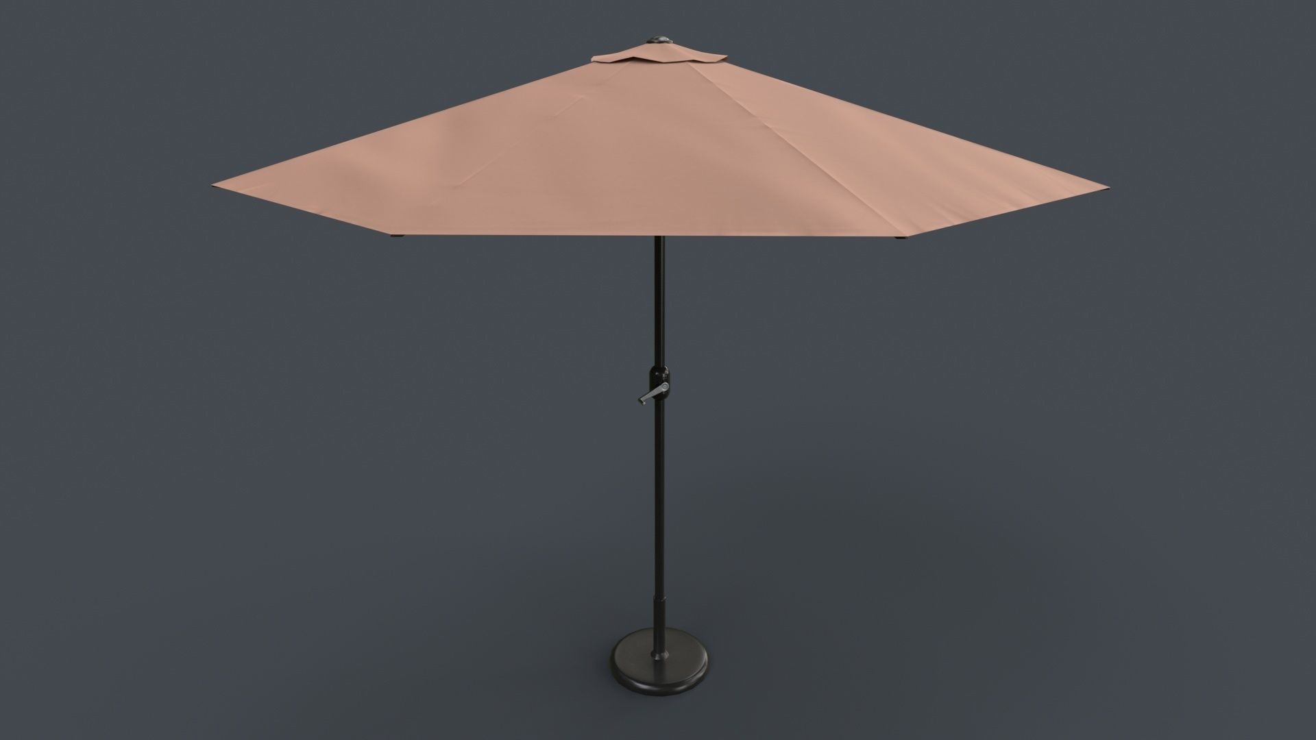 PBR Traditional Parasol Low-poly 3D model_0