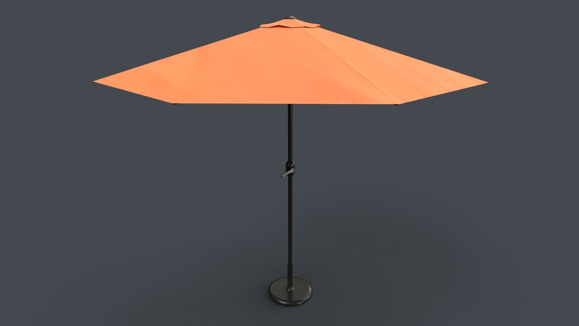 PBR Traditional Parasol Low-poly 3D model_34