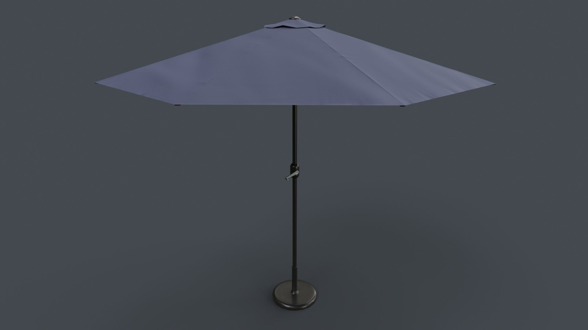 PBR Traditional Parasol Low-poly 3D model_33