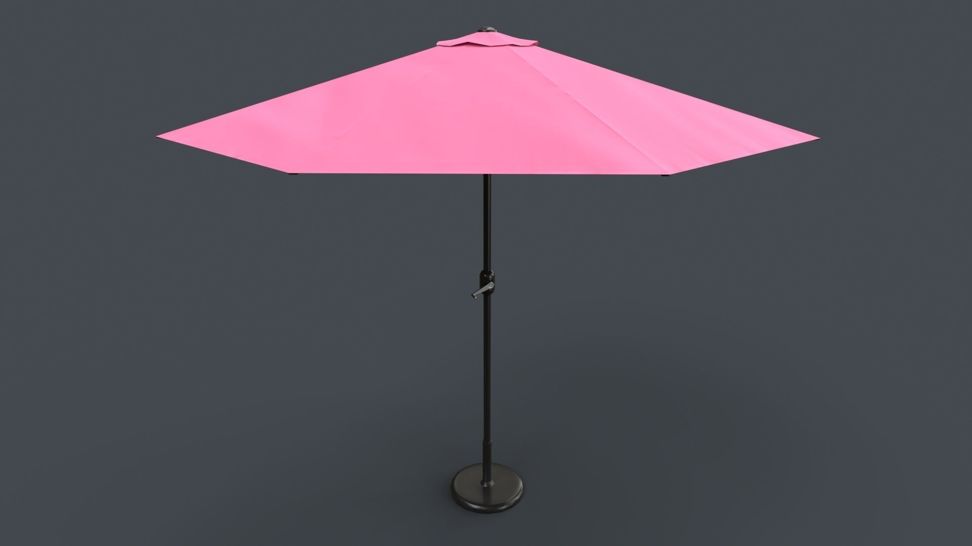 PBR Traditional Parasol Low-poly 3D model_35