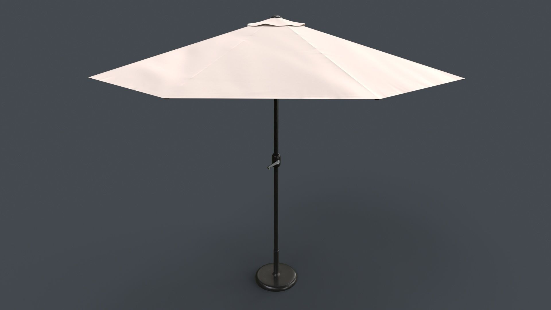 PBR Traditional Parasol Low-poly 3D model_40