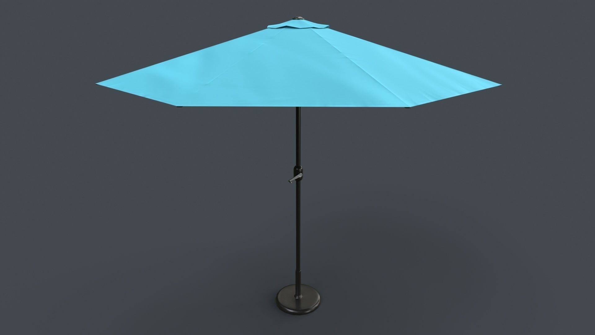 PBR Traditional Parasol Low-poly 3D model_22