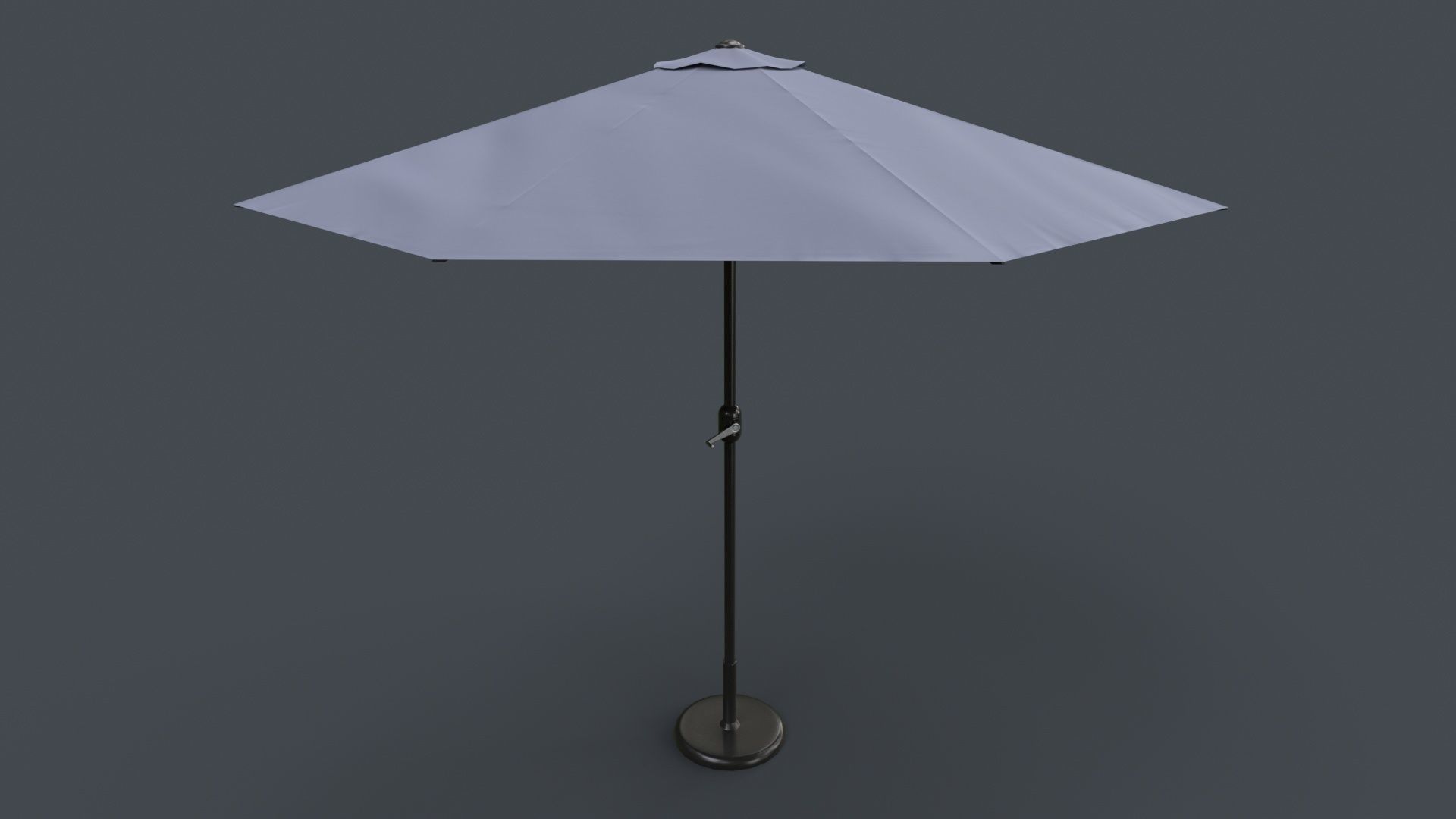 PBR Traditional Parasol Low-poly 3D model_32