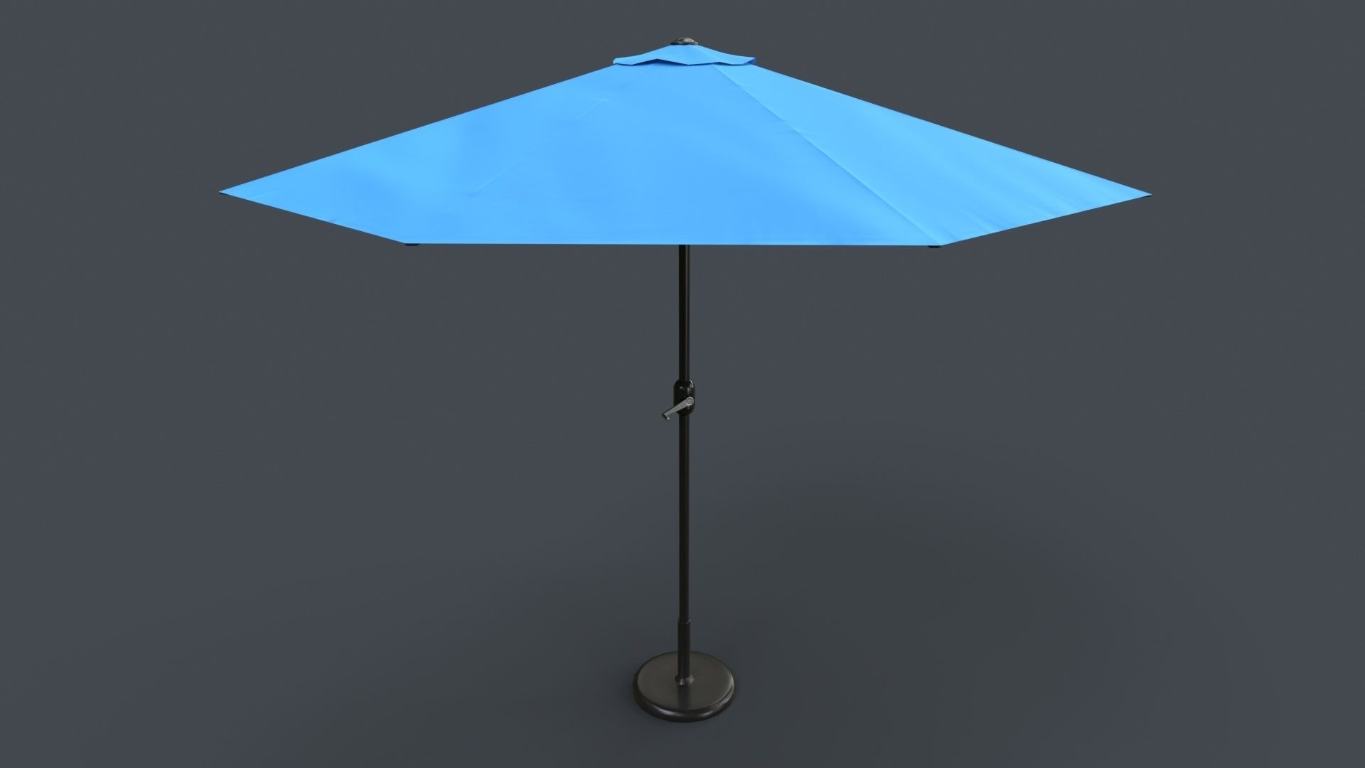 PBR Traditional Parasol Low-poly 3D model_23